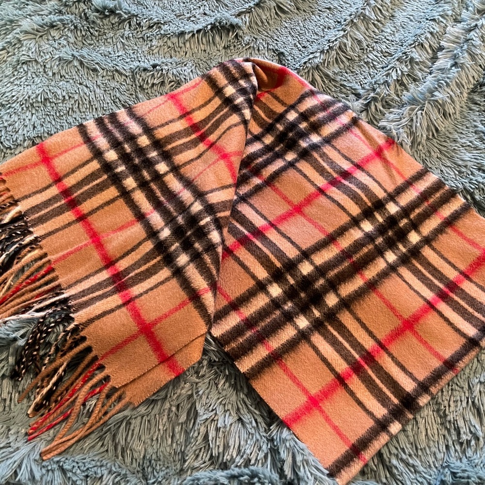 100% Cashmere Scarf by Camel Thomson